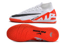 NIKE AIRZOOM MERCURIAL SUPERFLY 9 ELITE BRANCO VERMELHO