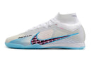 NIKE AIRZOOM MERCURIAL SUPERFLY 9 ELITE BRANCO AZUL