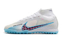 NIKE AIR MERCURIAL SUPERFLY 9 ELITE SOCIETY BRANCO AZUL