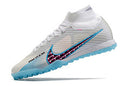 NIKE AIR MERCURIAL SUPERFLY 9 ELITE SOCIETY BRANCO AZUL