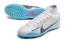 NIKE AIR MERCURIAL SUPERFLY 9 ELITE SOCIETY BRANCO AZUL