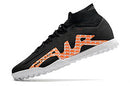 NIKE AIR MERCURIAL SUPERFLY 9 ELITE SOCIETY PRETO LARANJA