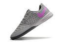 NIKE LUNAR GATO FUTSAL BRANCO CINZA LILAS