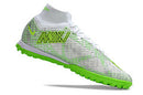 NIKE AIR MERCURIAL SUPERFLY 9 ELITE SOCIETY BRANCO MIX VERDE