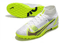 NIKE AIR MERCURIAL SUPERFLY 8 ELITE SOCIETY BRANCO FLORECENTE
