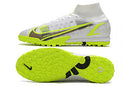 NIKE AIR MERCURIAL SUPERFLY 8 ELITE SOCIETY BRANCO FLORECENTE