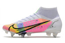 Nike Mercurial Superfly 8 Elite TRAVA MISTA " BRANCO ROSA