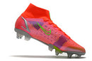 Nike Mercurial Superfly 8 Elite TRAVA DE ALUMINIO " VERMELHO MIX "