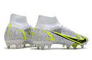 Nike Mercurial Superfly 8 Elite TRAVA MISTA " BRANCO VERDE "